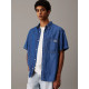 Calvin Klein Ανδρικό πουκάμισο Denim Short Sleeve Shirt
